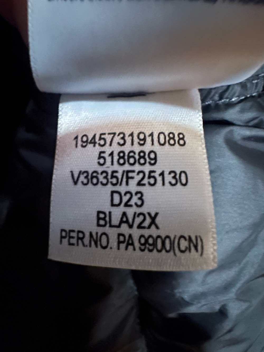 Lands’ End HyperDRY Hooded Down Puffer Coat Black Size 2X New With Tags! - Picture 10 of 10